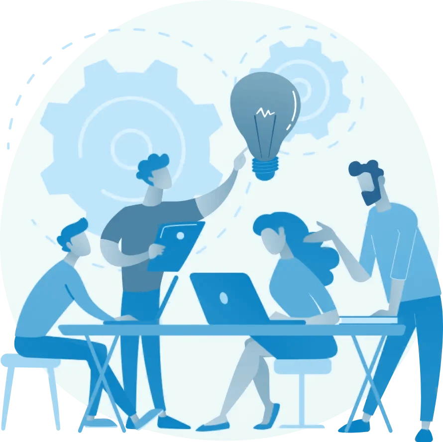 Illustration: digital marketing